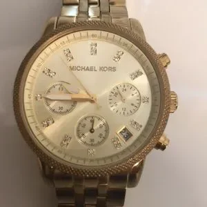 Michael Kors Chronograph Ritz Crystals Gold 36mm MK5676 Michael Kors | Accessories | Michael Kors Chronograph Ritz  main image 4